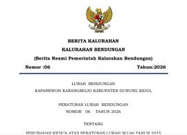 PERUBAHAN KEDUA ATAS PELUR APBKAL NO 6 TAHUN 2025